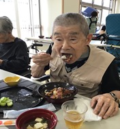 鰻を食べて